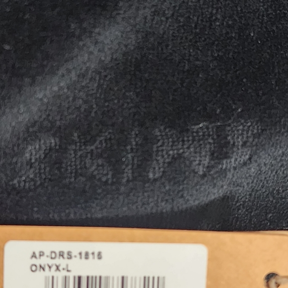 SKIMS Logo Velour Slip Dress / ONYX/ LARGE/ NWT - Picture 13 of 13